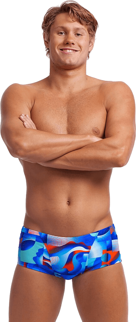 Транки FUNKY TRUNKS Men's Battle Blue - 1