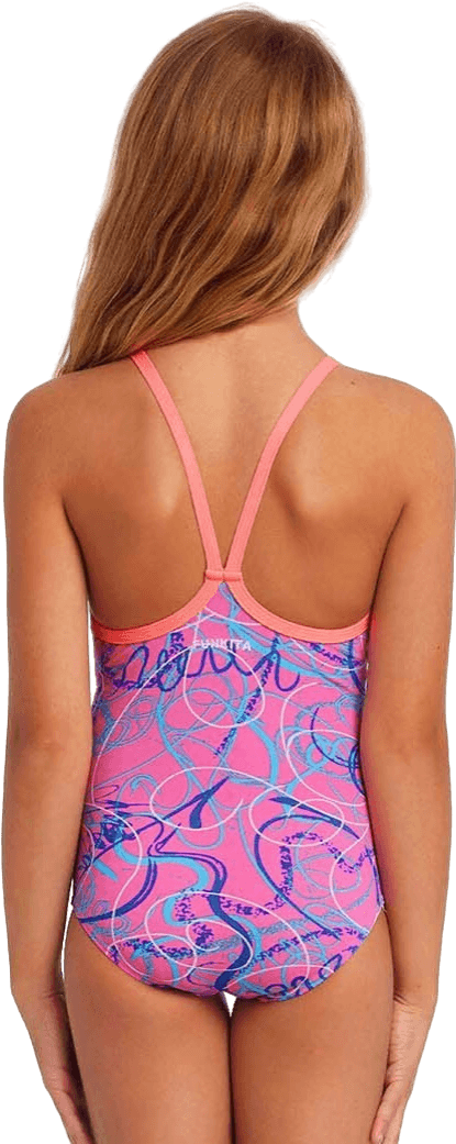 Купальник FUNKITA Toddler Girl's Quick Flick - 2