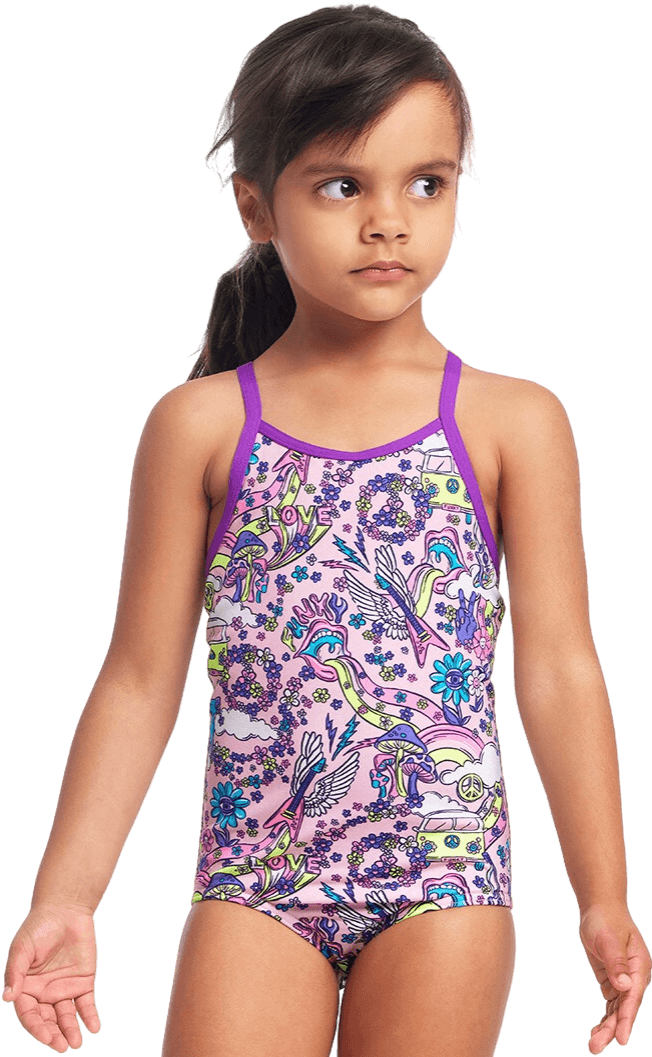 Купальник FUNKITA Toddler Girl's Donkey Doll - 1