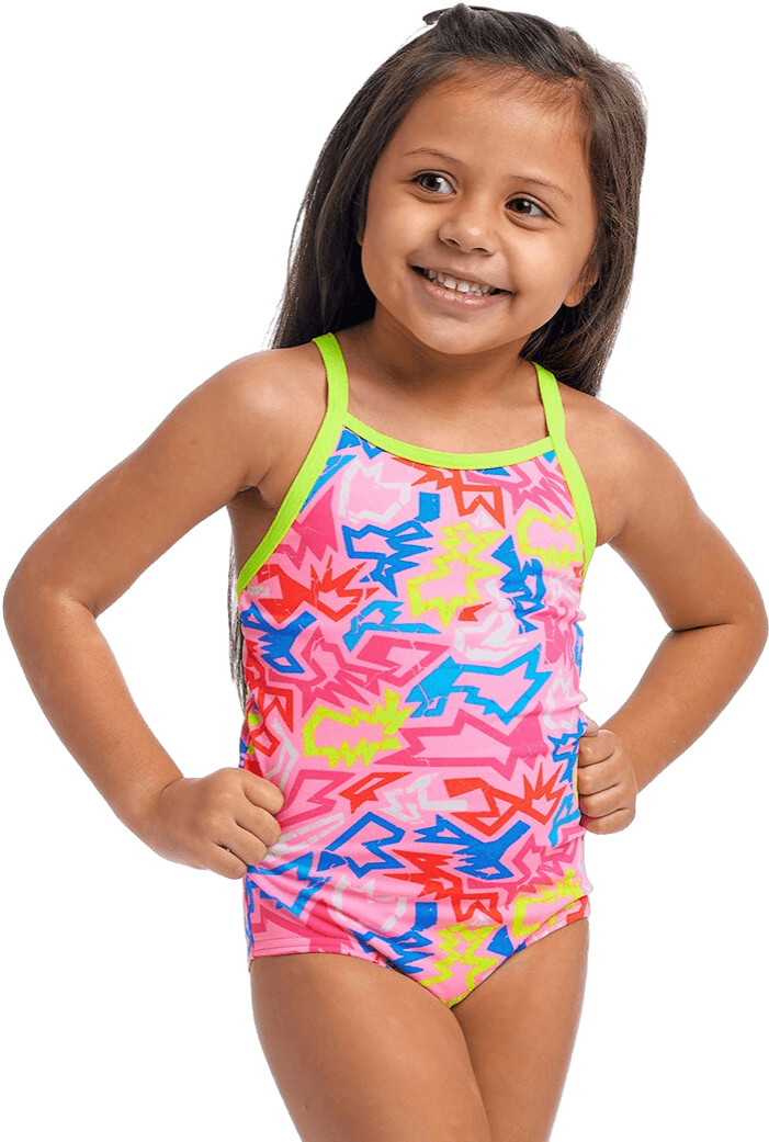 Купальник FUNKITA Toddler Girl's Rock Star - 1