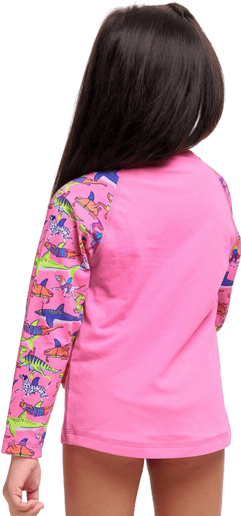 Купальник FUNKITA Toddler Girl's Learner Lane Zippy Rashie & Brief - 2