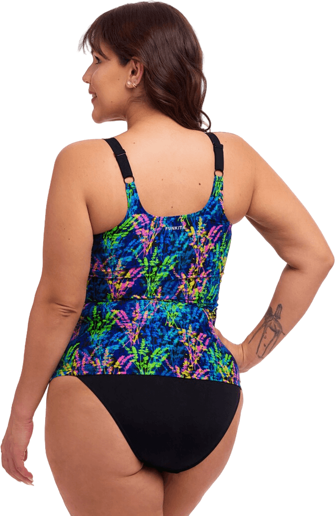 Купальник FUNKITA с поддержкой Midnight Meadow - 2