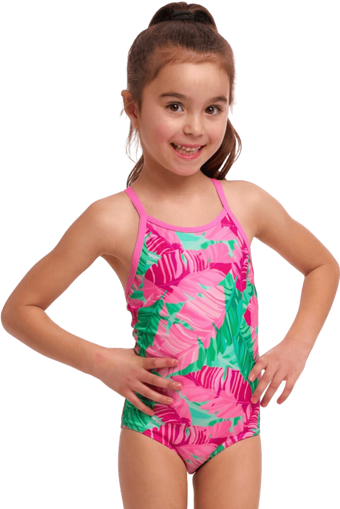 Купальник FUNKITA Toddler Girl's Tropic Palm - 1