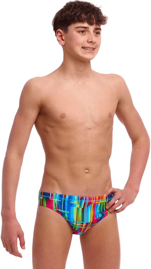 Плавки FUNKY TRUNKS Boys The Glitch - 1