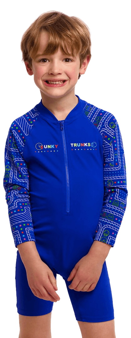 Лонгслив FUNKY TRUNKS Toddler Boys Much Munchies - 1