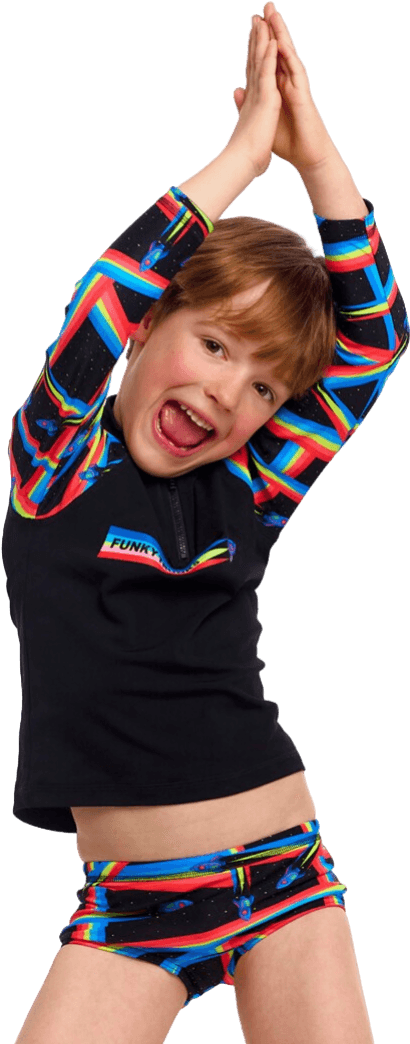 Лонгслив FUNKY TRUNKS Toddler Boys Pocket Rocket - 1
