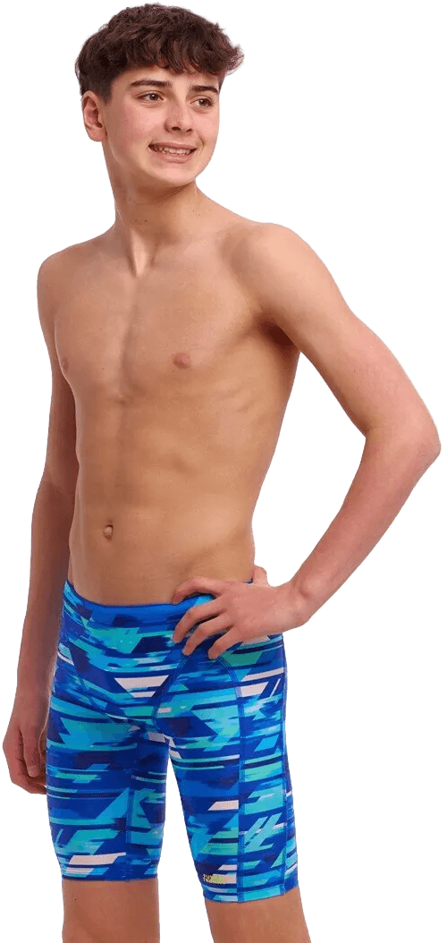 Джаммеры FUNKY TRUNKS Boys Training Jammers Pace Racer - 1