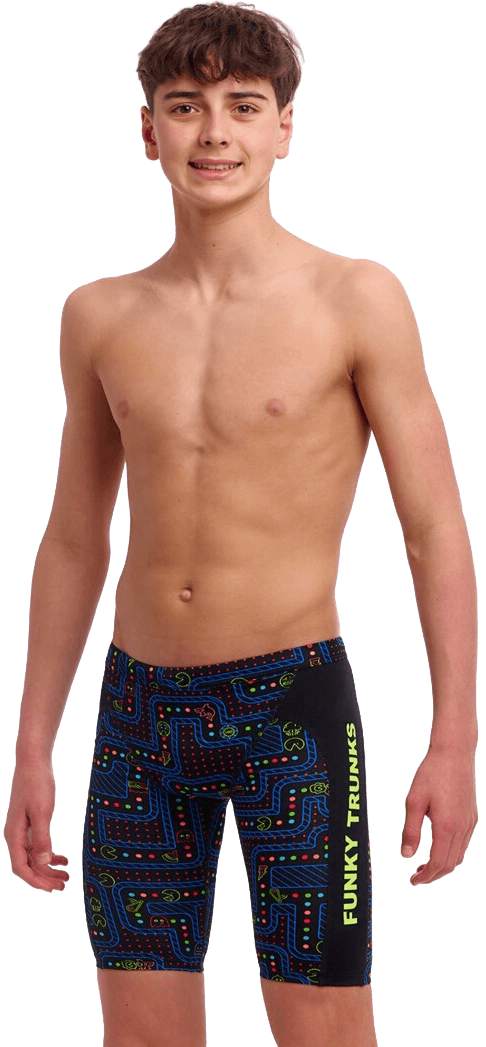 Джаммеры FUNKY TRUNKS Boys Training Jammers Chomp Chomp - 1