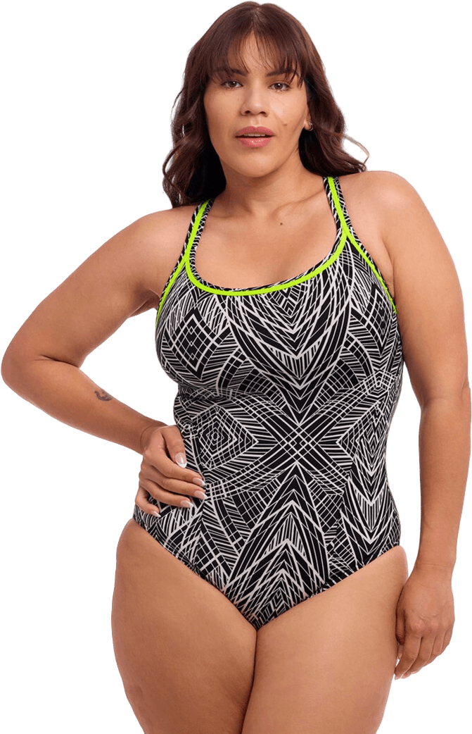Купальник FUNKITA с поддержкой Space Signals (Locked In Lucy) - 1