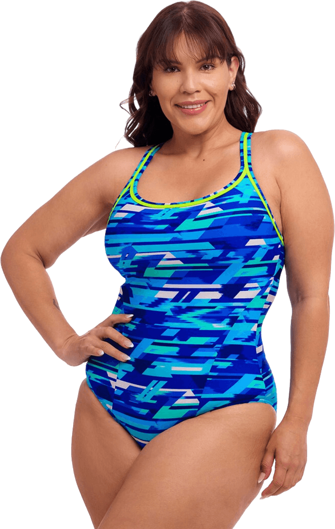 Купальник FUNKITA с поддержкой Pace Racer (Locked In Lucy) - 1