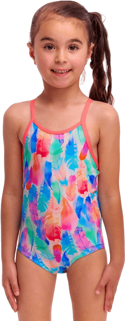 Купальник FUNKITA Toddler Girl's Tickle Pink - 1