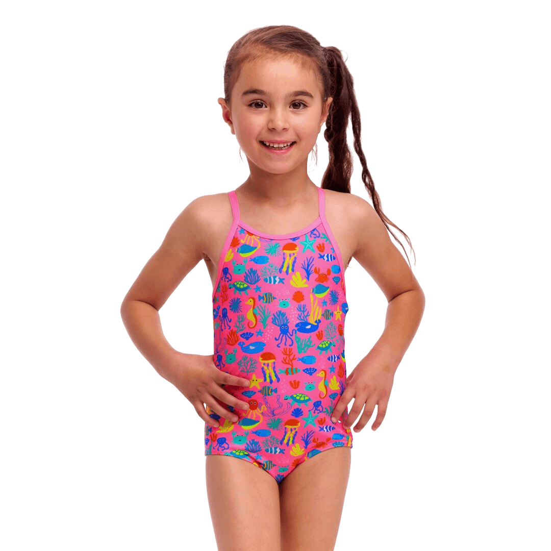 Купальник FUNKITA Toddler Girl's Fishilicious - 1
