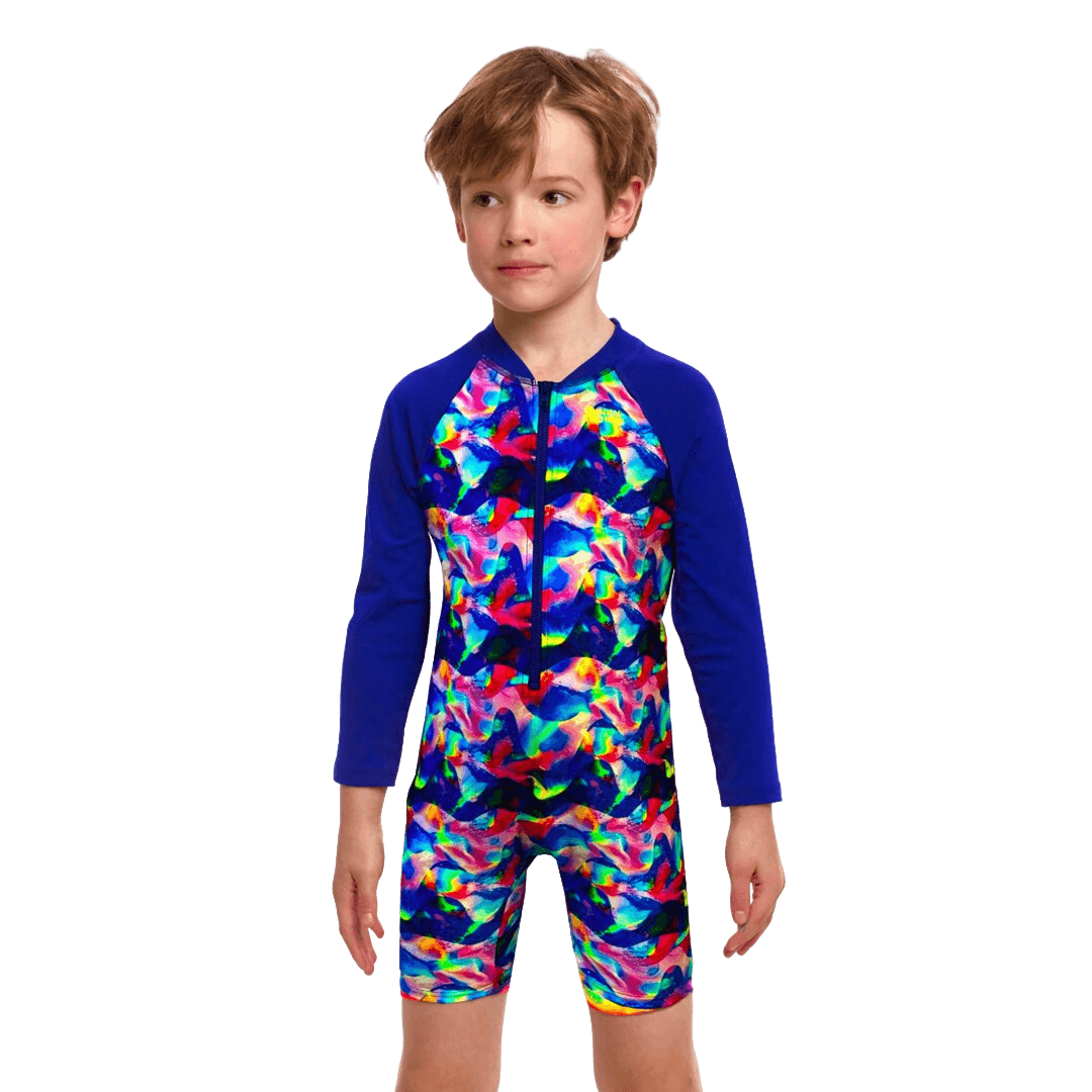 Лонгслив FUNKY TRUNKS Toddler Boys Wet Wave
