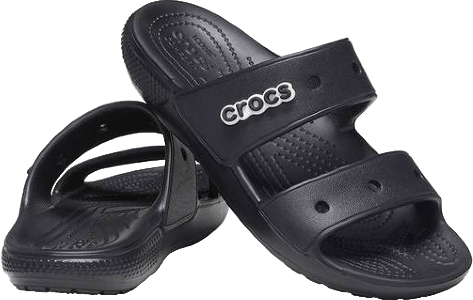 Детские шлепанцы Crocs Classic (Black) Jr. - 3