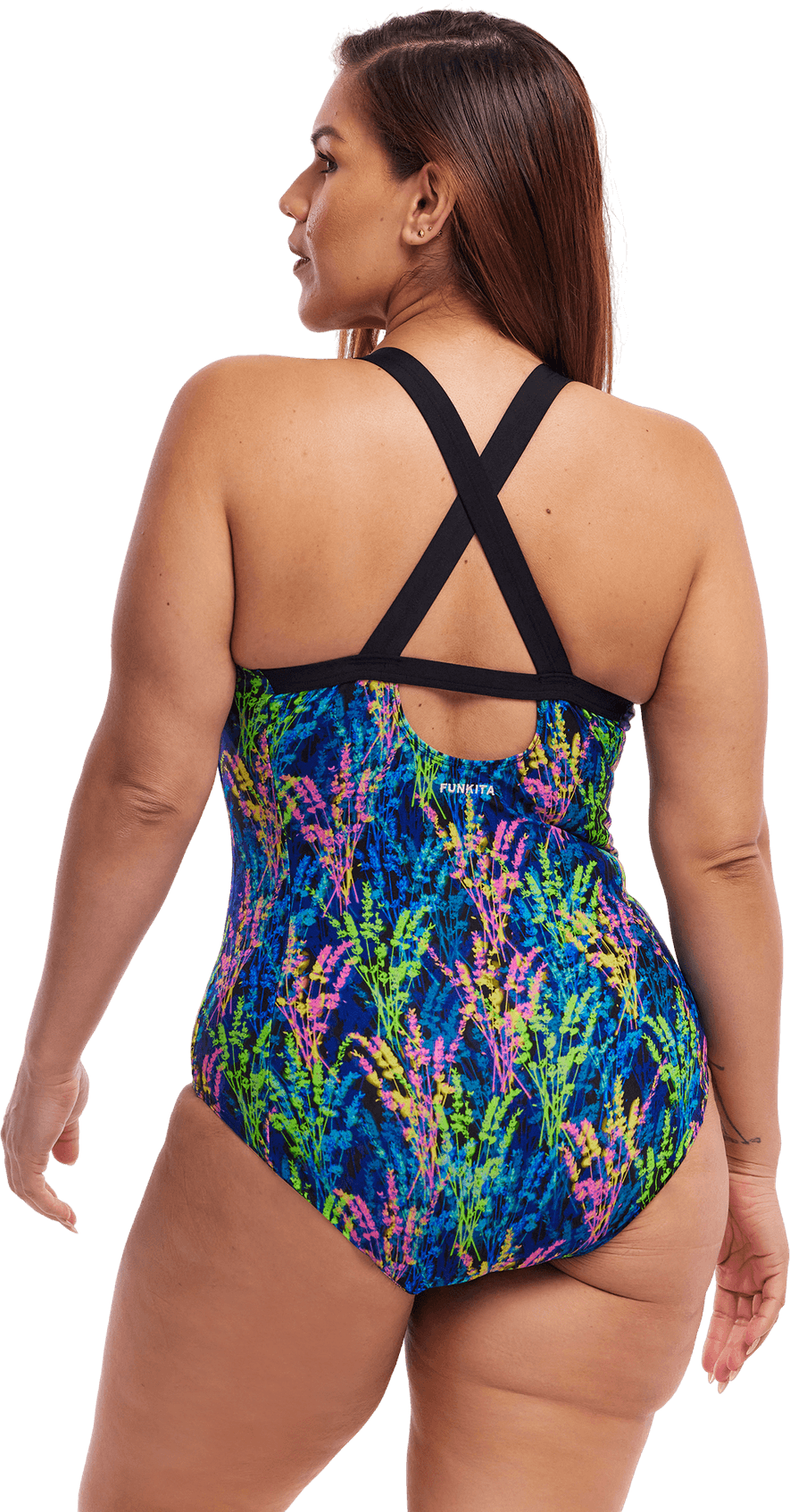 Купальник FUNKITA с поддержкой Midnight Meadow - 2