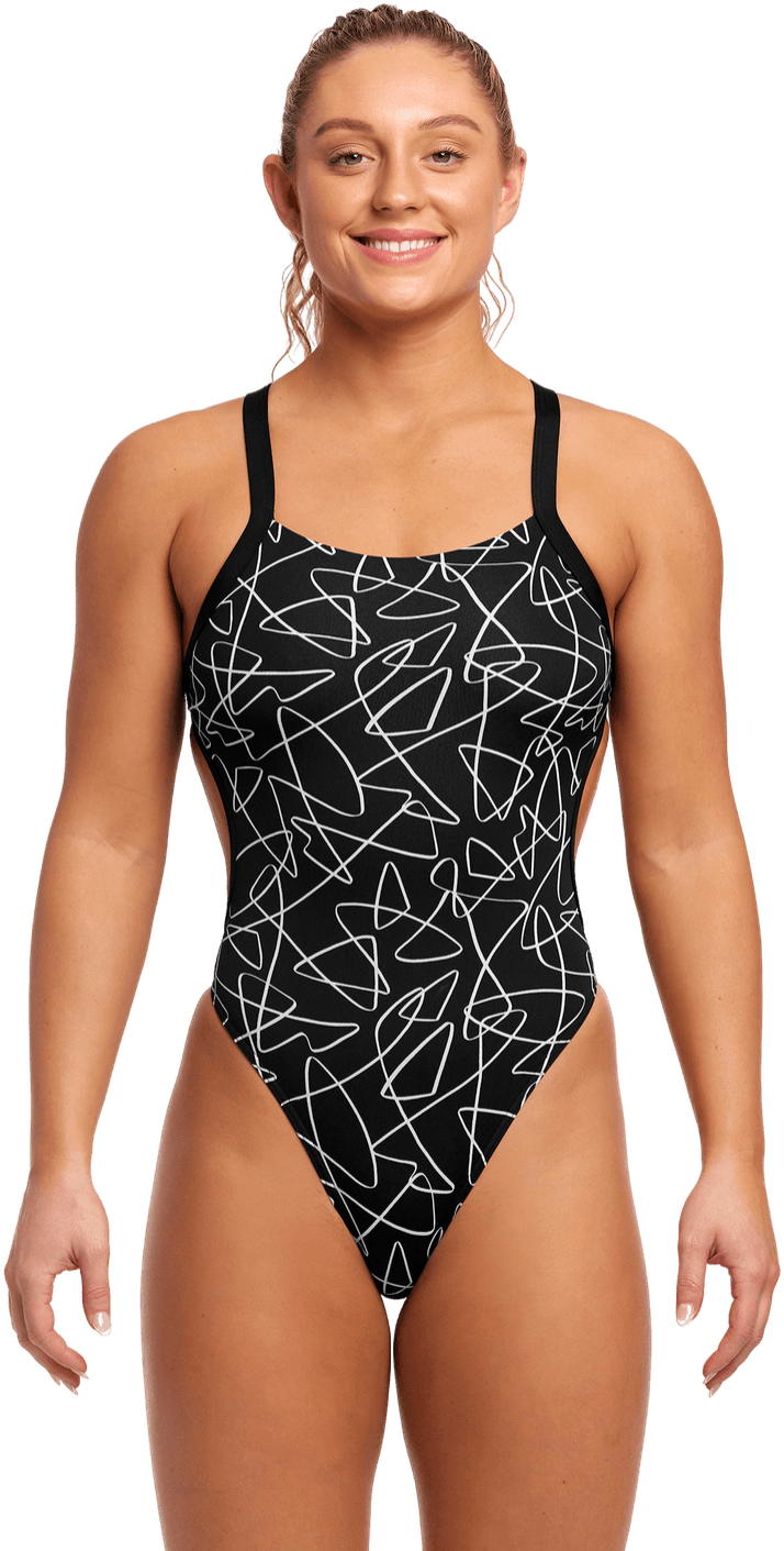 Купальник FUNKITA Texta Mess - 1