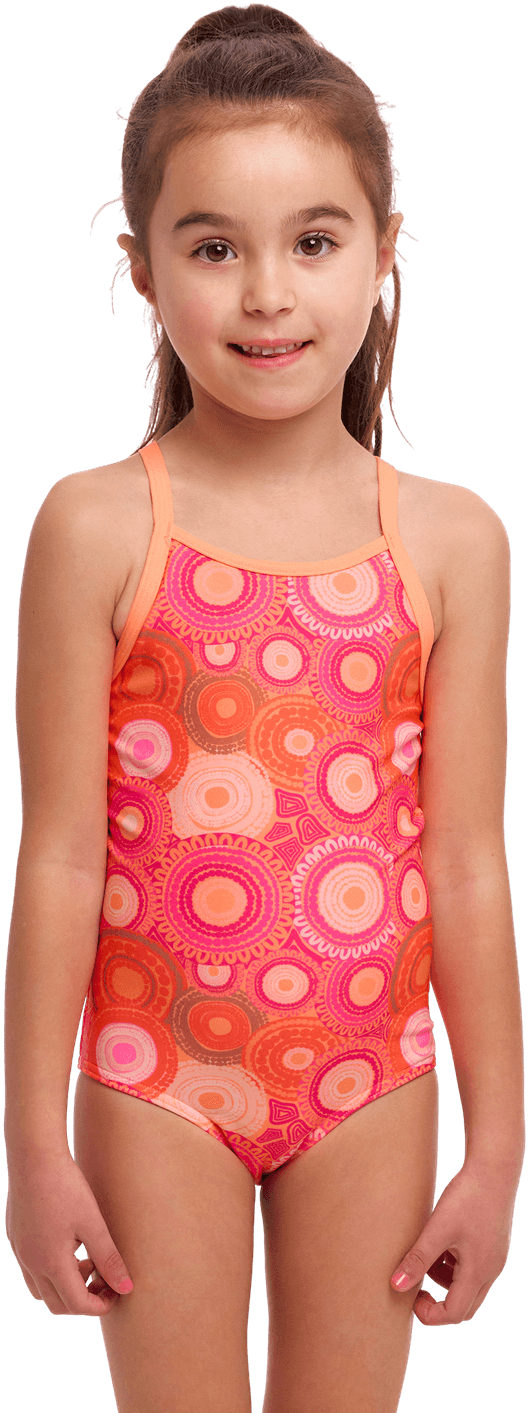 Купальник FUNKITA Toddler Girl's Ahelhe - 1