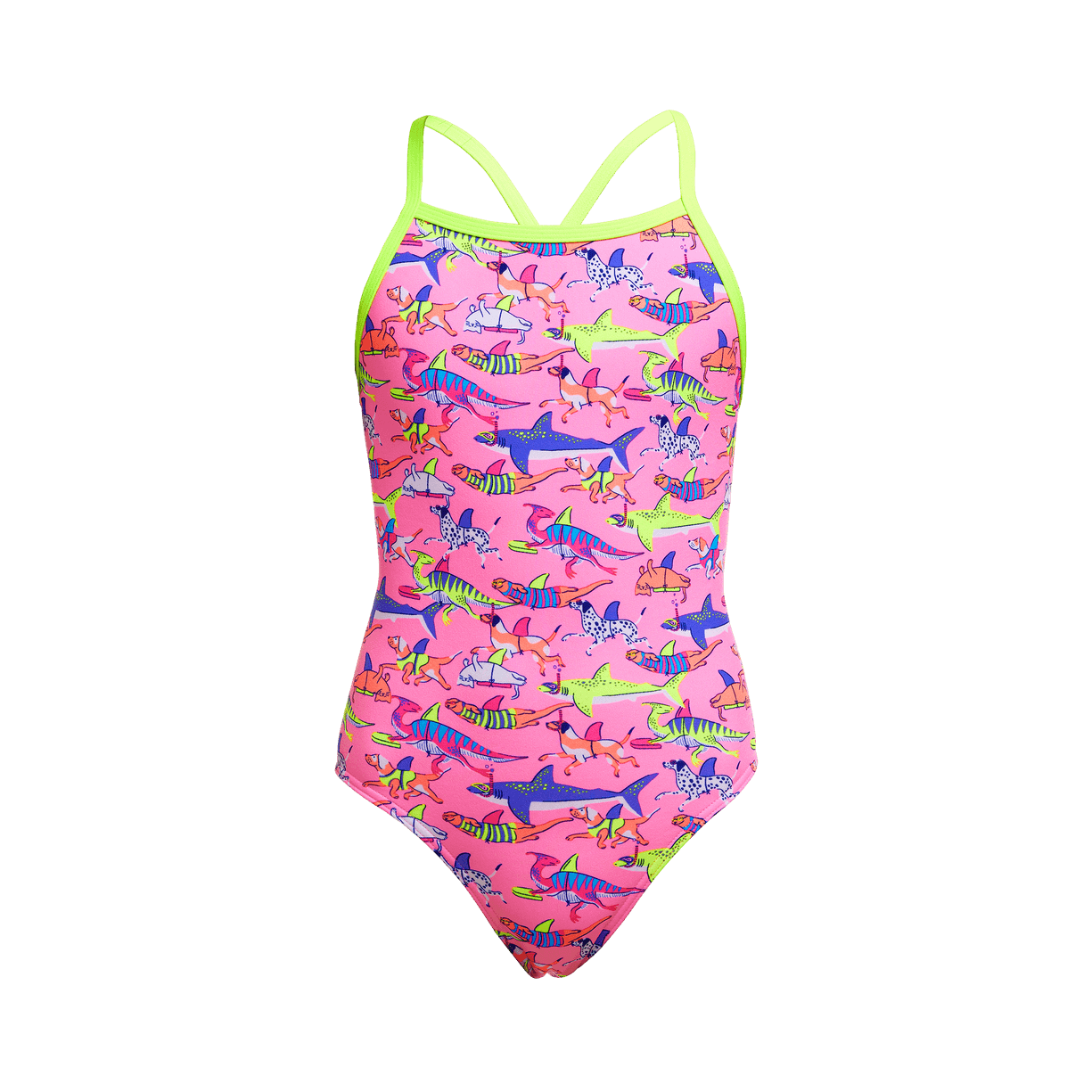 Купальник FUNKITA Girl's Learner Lane - 3