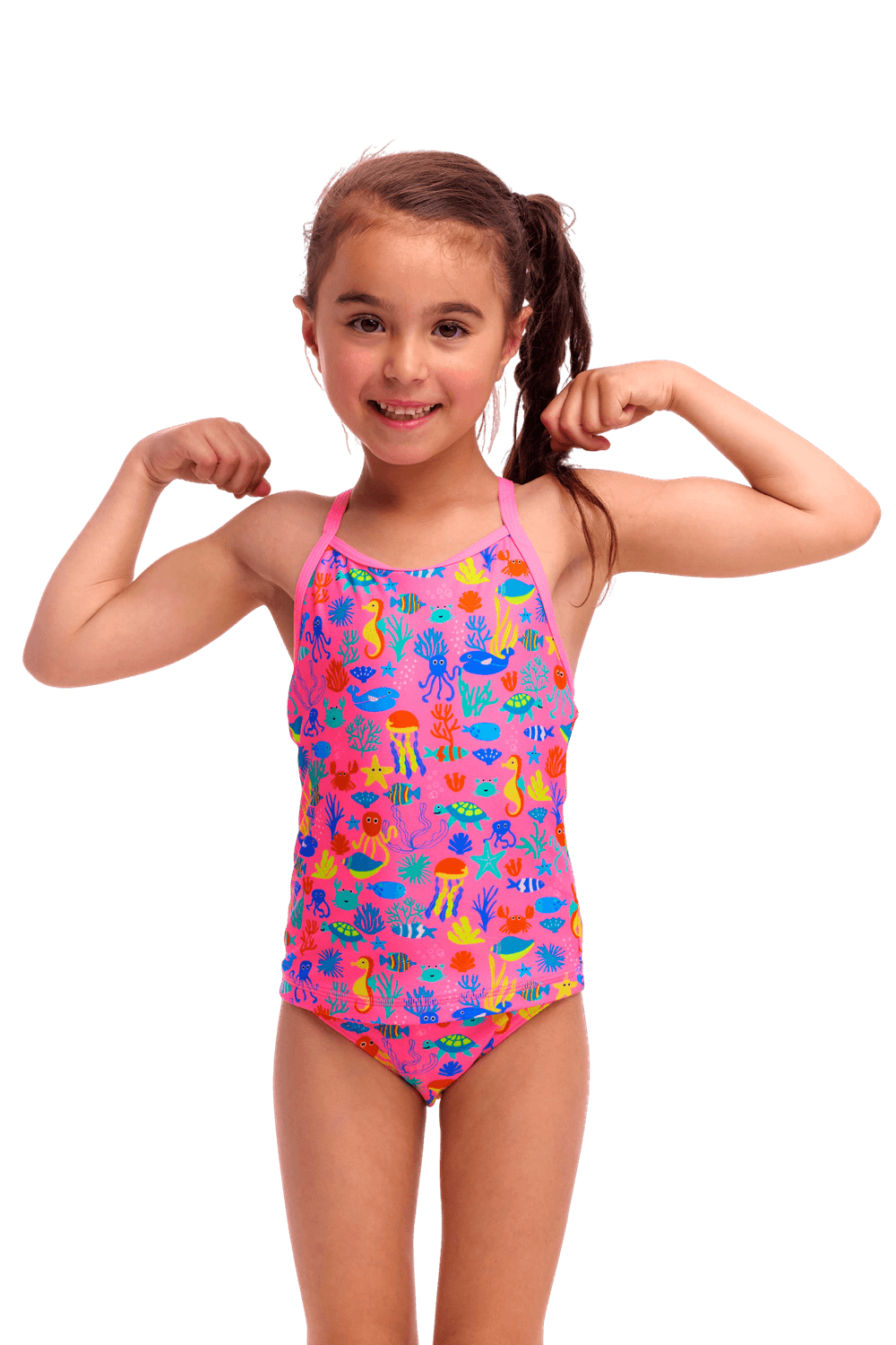Купальник FUNKITA Toddler Girl's Fishilicious (Swim Steady Tankini & Brief) - 1