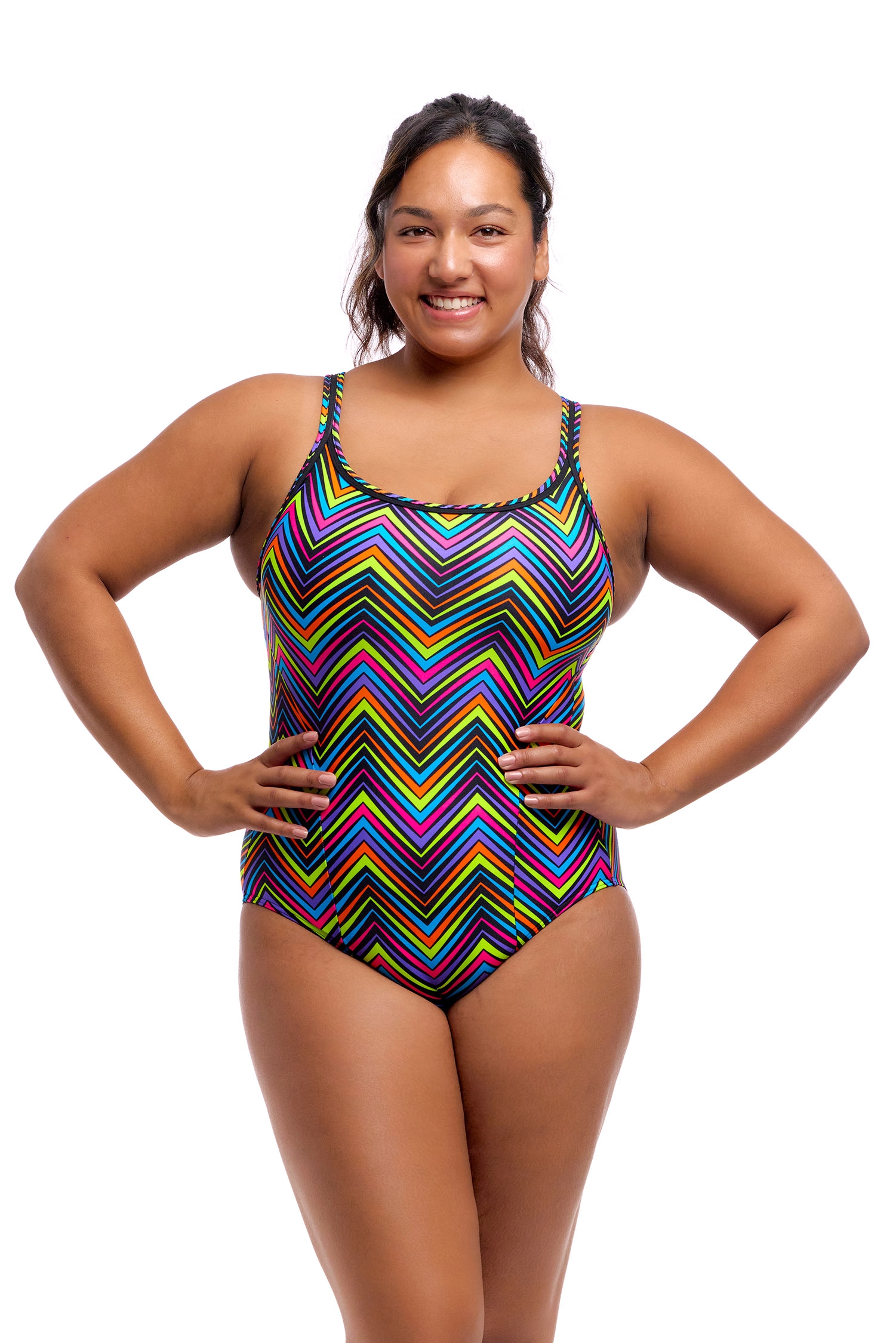 Купальник FUNKITA с поддержкой Up Down (Locked In Lucy) - 1