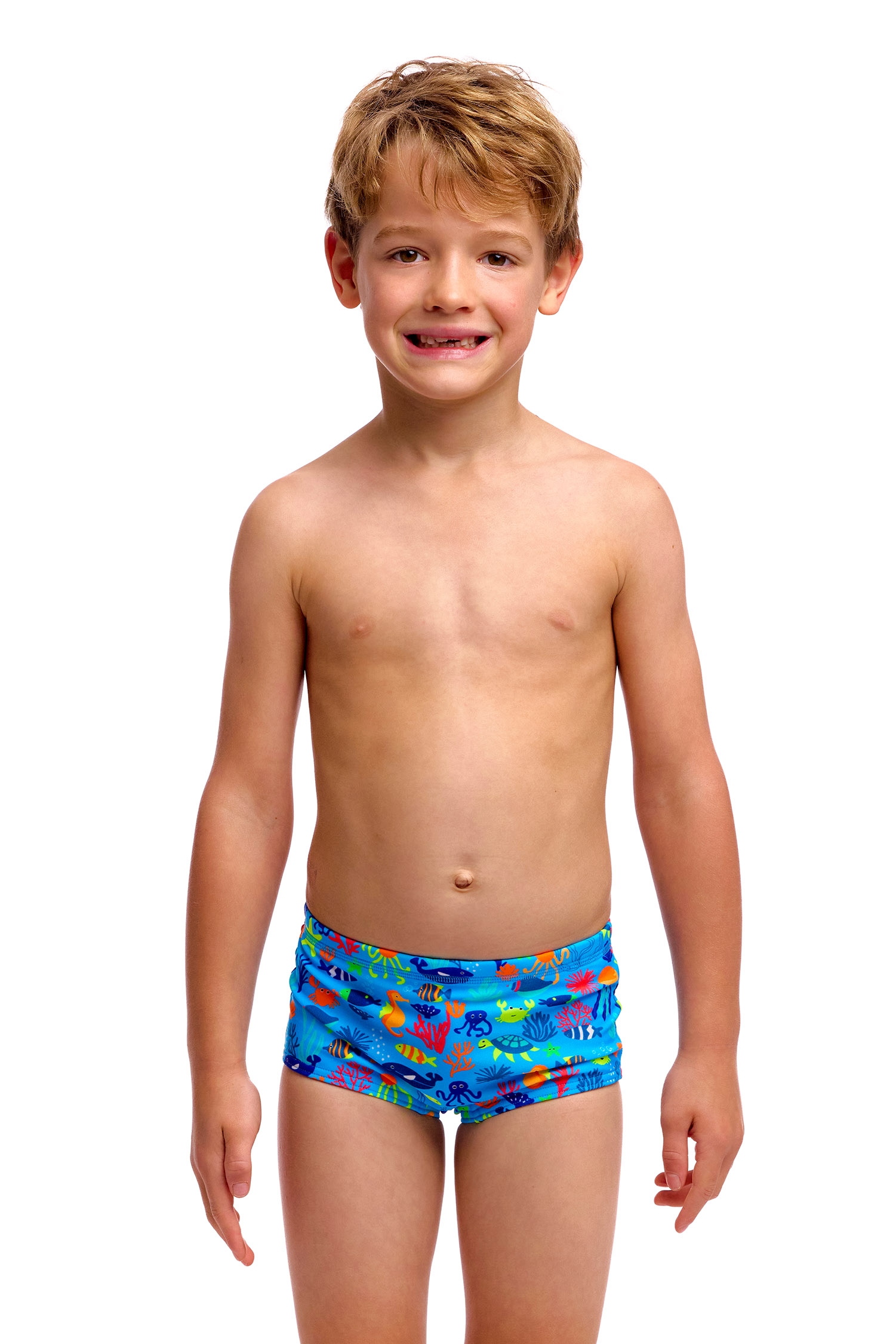 Транки FUNKY TRUNKS Toddler Boys Fish Food - 1
