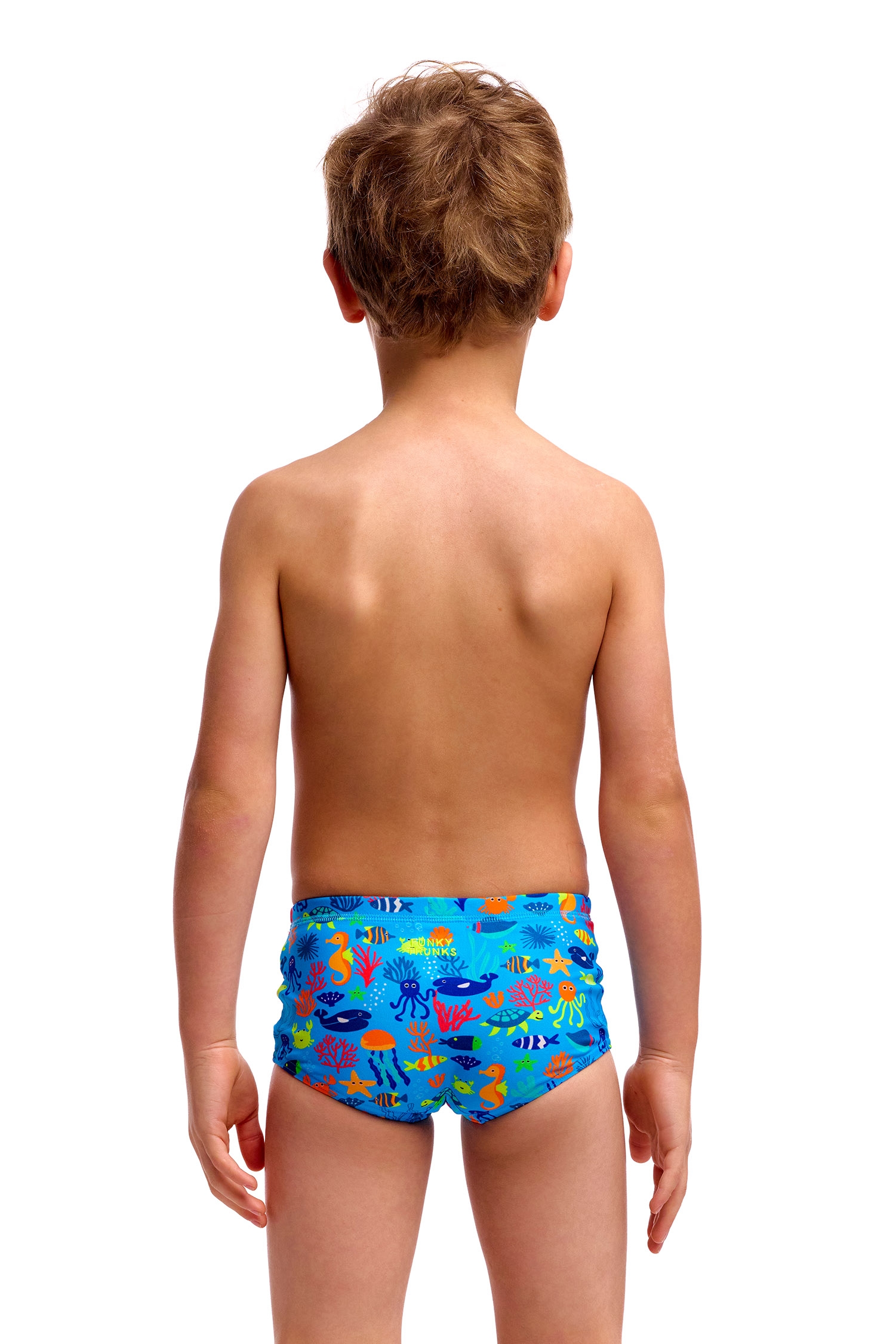 Транки FUNKY TRUNKS Toddler Boys Fish Food - 2