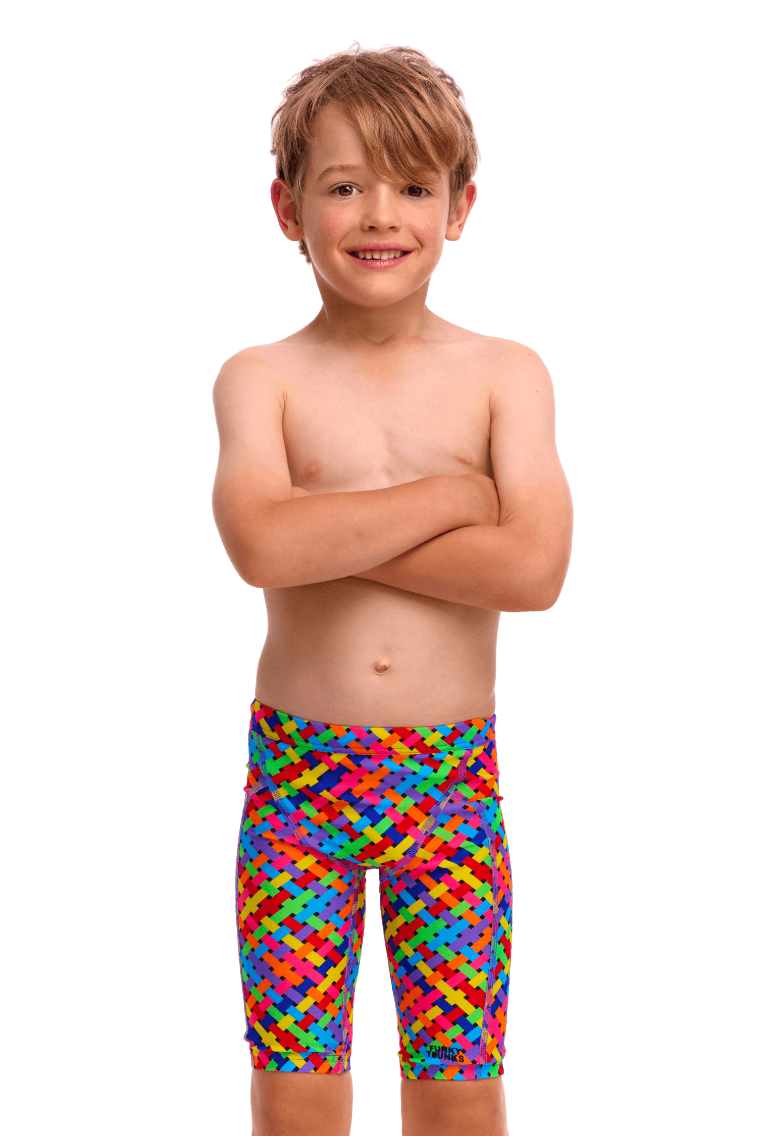 Джаммеры FUNKY TRUNKS Toddler Boys Bread Basket - 1