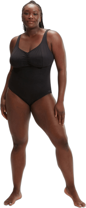 Купальник женский Speedo SPDSCU AQUANITE 1PC AF + BLACK черный - 2