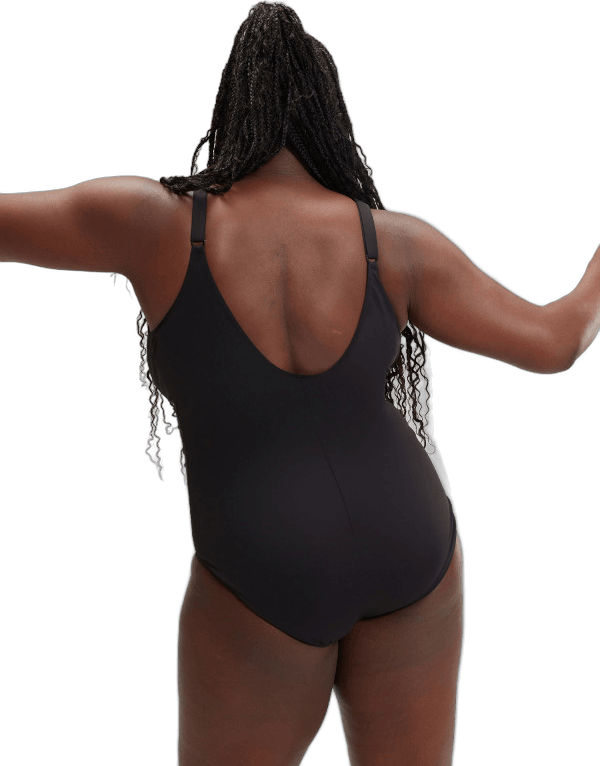 Купальник женский Speedo SPDSCU AQUANITE 1PC AF + BLACK черный - 3