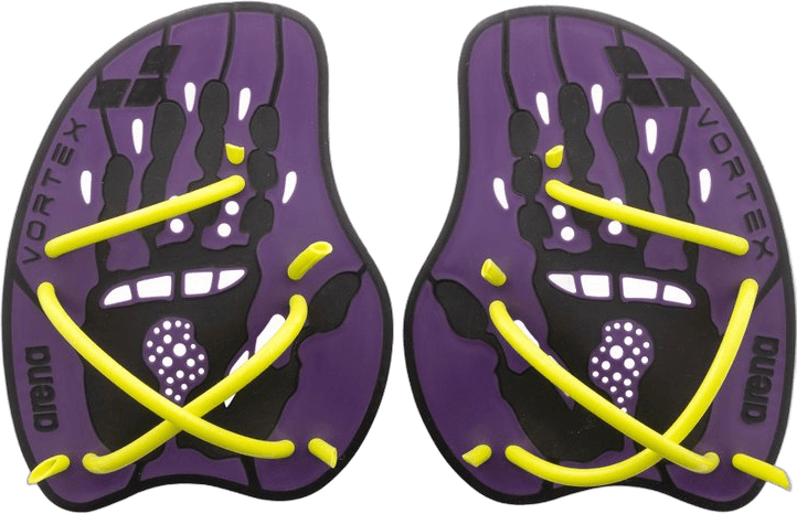 Лопатки Arena Vortex Evolution Hand Paddles, plum-artic_lime - 1