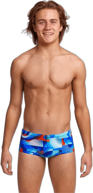 Плавки Funky Trunks Boy's Battle Blue - 1