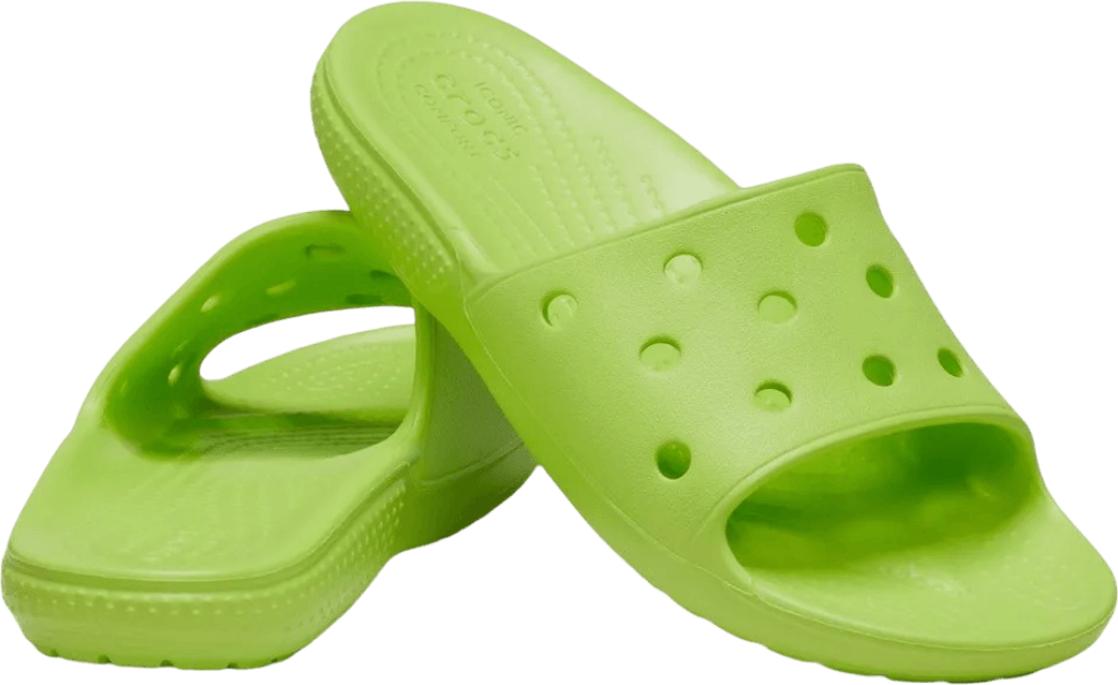 Шлепанцы детские Crocs Classic Slide K lime - 2