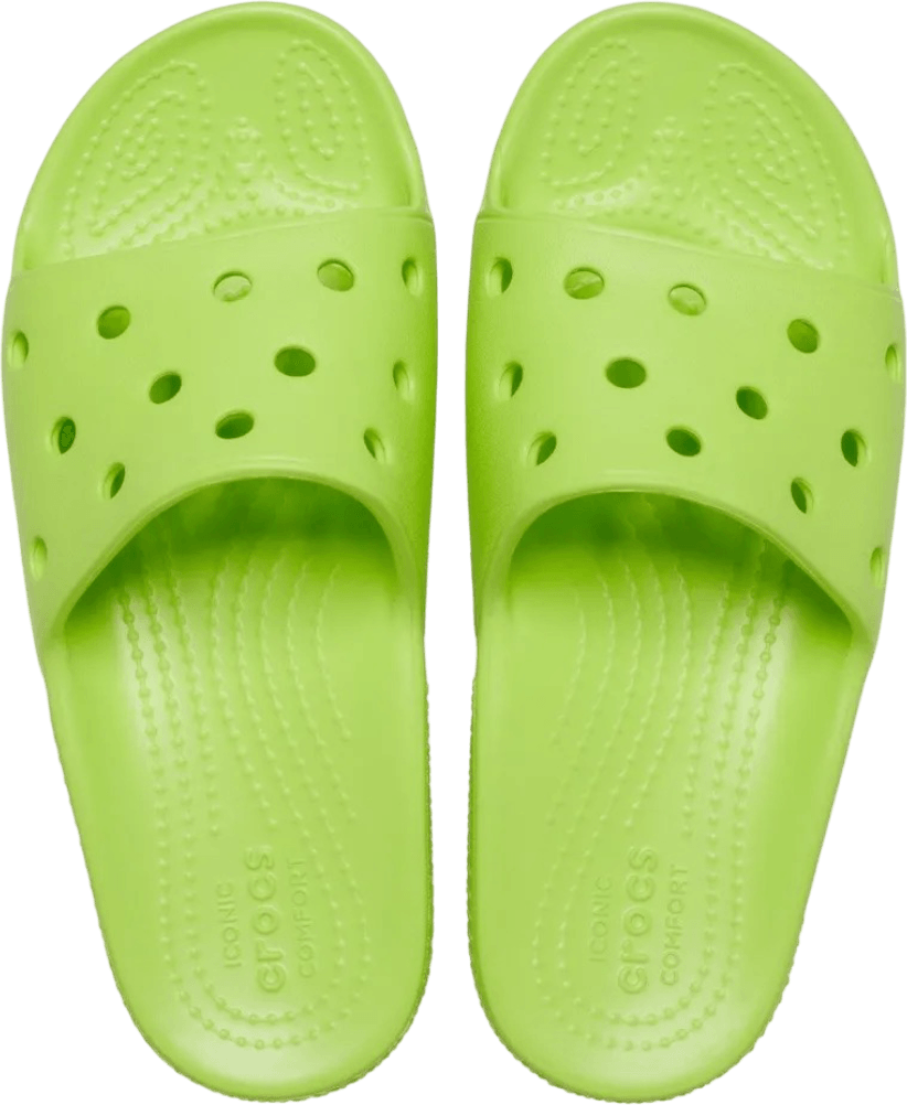 Шлепанцы детские Crocs Classic Slide K lime - 1